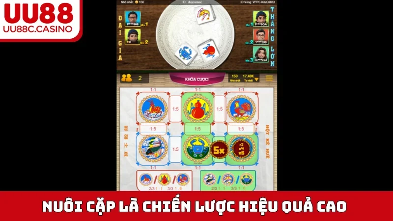 Nuôi cặp là chiến lược hiệu quả cao